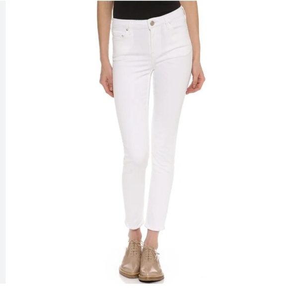 Acne Studios Skin 5 White Denim Vintage Skinny‎ Jeans Size 26 - Picture 2 of 8